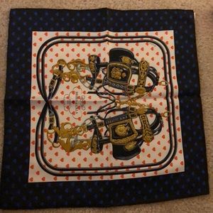 Hermès silk handkerchief (I think)